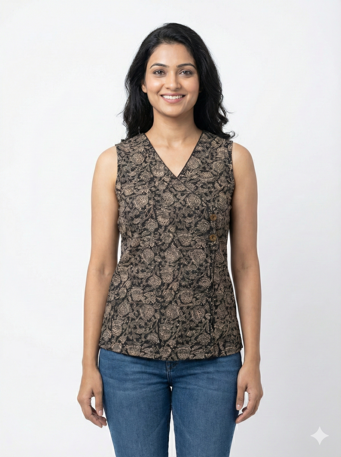 Kalamkari Short Kurti