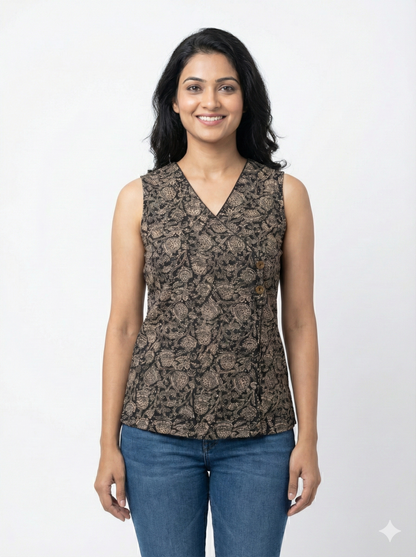 Kalamkari Short Kurti