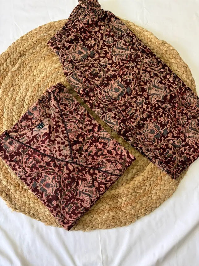 Kalamkari Kurta Pant Sets