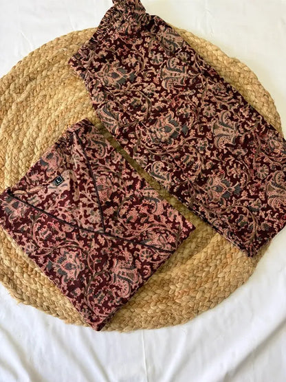 Kalamkari Kurta Pant Sets