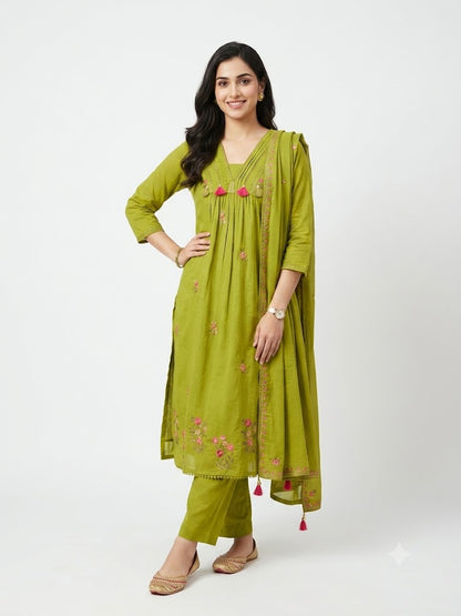 Pure Mul cotton suit set